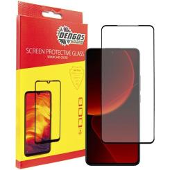Стекло защитное Dengos Xiaomi 13T/13T Pro (black) Фото