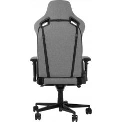 Кресло игровое GT Racer X-0724 Fabric Gray/Black Suede Фото 4