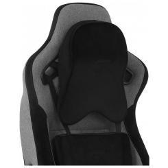 Кресло игровое GT Racer X-0724 Fabric Gray/Black Suede Фото 7