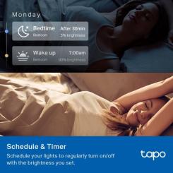 Умная лампочка TP-Link Tapo L530E (2-Pack) Фото 4