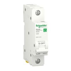Автоматический выключатель Schneider Electric RESI9 6kA 1P 25A C Фото