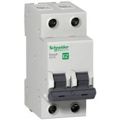 Автоматический выключатель Schneider Electric Easy9 2P 16A C Фото