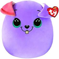Мягкая игрушка Ty Squish-a-Boos Фиолетовый пес Bitsy 20 см Фото