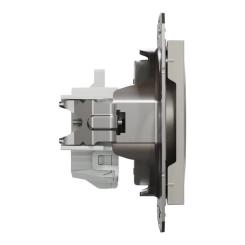 Розетка Schneider Electric ASFORA без заземлення бронза Фото 2