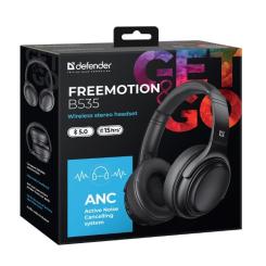 Наушники Defender FreeMotion B535 Bluetooth Black Фото 11