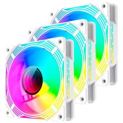 Кулер для корпуса Gamemax KF300 WH Фото 1