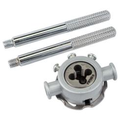 Набор метчиков и плашек Sigma 40 предм., металевий кейс Фото 3