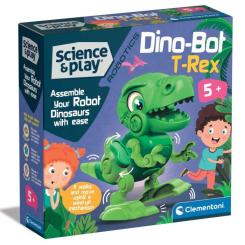 Конструктор Clementoni Dino Bot T-Rex, серия "Science & Play" Фото 4