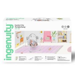 Кресло-качалка Ingenuity Comfort 2 Go – Cuddle Lamb Фото 2