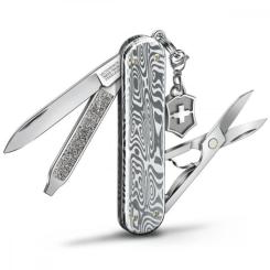 Нож Victorinox Classic SD Brilliant Damast + брелок-лого Фото 1