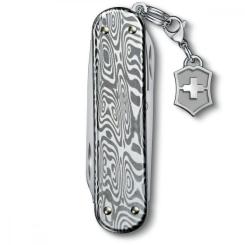 Нож Victorinox Classic SD Brilliant Damast + брелок-лого Фото 2