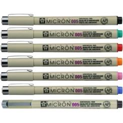 Лайнер Sakura Pigma Micron (0.05) 0,2мм Оранжевый Фото 5