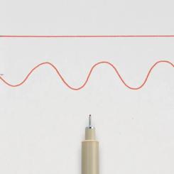 Лайнер Sakura Pigma Micron (0.3) 0,35 мм Красный Фото 3