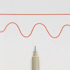 Лайнер Sakura Pigma Micron (0.8) 0,5 мм Красный Фото 2