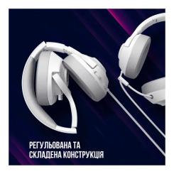 Наушники Lorgar Noah 101 Gaming 3.5 мм White Фото 5