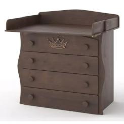 Комод-пеленатор Angelo Корона (орех) 90х51х90 Фото 1