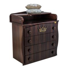 Комод-пеленатор Angelo Корона (орех) 90х51х90 Фото 3