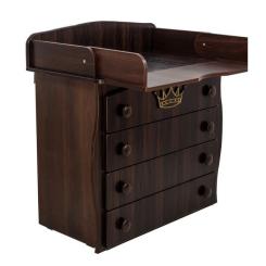 Комод-пеленатор Angelo Корона (орех) 90х51х90 Фото 4