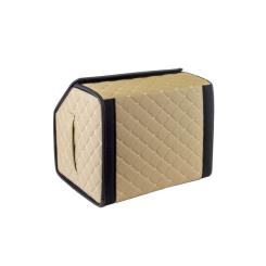 Сумка-органайзер EVAtech ECO S бежевая с бежевой нитью Фото 5