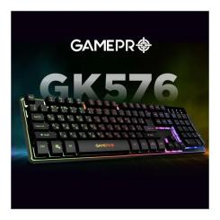 Клавиатура GamePro GK576 Nitro+ USB Black Фото 4