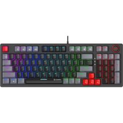 Клавиатура GamePro MK120B LED Blue Switches USB Black Фото