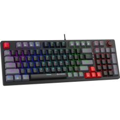 Клавиатура GamePro MK120B LED Blue Switches USB Black Фото 1