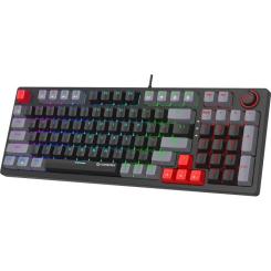 Клавиатура GamePro MK120B LED Blue Switches USB Black Фото 2