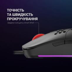 Мышка GamePro GM395 RGB USB Black Фото 7