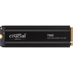 Накопитель SSD Micron M.2 2280 1TB T500 heatsink Фото 1