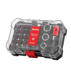 Набор инструментов Ronix головок и бит, 28 шт. Фото