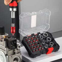 Набор инструментов Ronix головок и бит, 28 шт. Фото 8