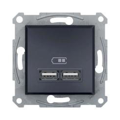 USB розетка Schneider Electric ASFORA USB 2,1A Фото