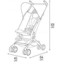 Коляска MoMi Grace Black Фото 11