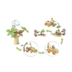 Игровой набор Hape дерев'яний Електрокар для садіння дерев Фото 2