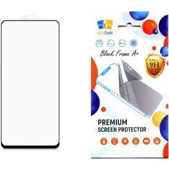 Стекло защитное Drobak Xiaomi Redmi 12 Black Frame A+ Фото