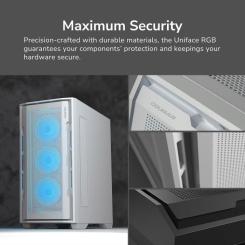 Корпус для ПК Cougar UNIFACE RGB White Фото 10