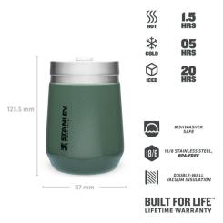 Термокружка Stanley Everyday Hammertone Green 0.3 л Фото 4