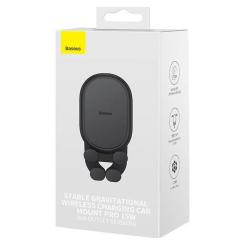 Универсальный автодержатель Baseus Wireless Charge Pro 15W Фото 7