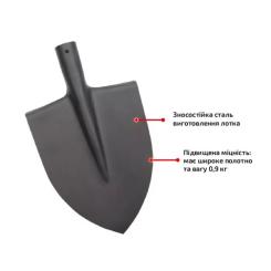 Лопата Werk штикова WS-003 Фото 1