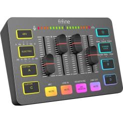 Микшерный пульт Fifine Sound Card Black Фото