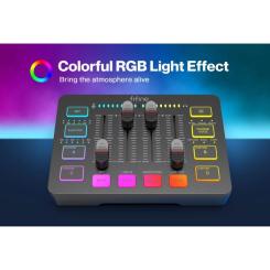 Микшерный пульт Fifine Sound Card Black Фото 7