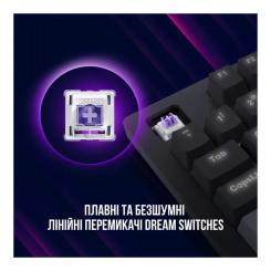 Клавиатура Lorgar Azar 514 RGB USB UA White Фото 5