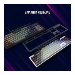Клавиатура Lorgar Azar 514 RGB USB UA White Фото 8