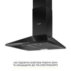 Вытяжка кухонная Weilor WK 63 FBL Фото 2