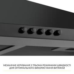 Вытяжка кухонная Weilor WK 63 FBL Фото 3