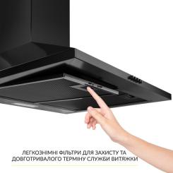 Вытяжка кухонная Weilor WK 63 FBL Фото 4