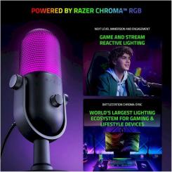 Микрофон Razer Seiren V3 Chroma White Фото 2