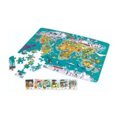 Пазл Hape гра Карта світу 105 елементів Фото 2