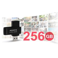 USB флеш накопитель ADATA 256GB UC310 Black USB 3.0 Фото 6