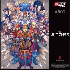 Пазл GoodLoot The Witcher Northern Realms 500 элементов Фото 4